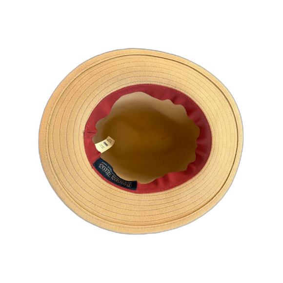 Goorin Bros Yellow 100% Wool Brim Fedora Hat  Women's Size Small - Picture 4 of 7